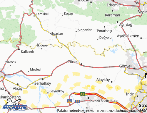 MICHELIN-Landkarte Yılmazköy - ViaMichelin