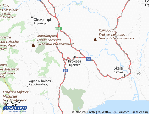 MICHELIN Krokees map - ViaMichelin