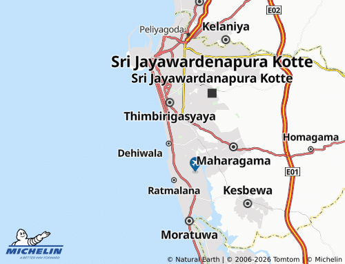 Mappa MICHELIN Galwala - ViaMichelin