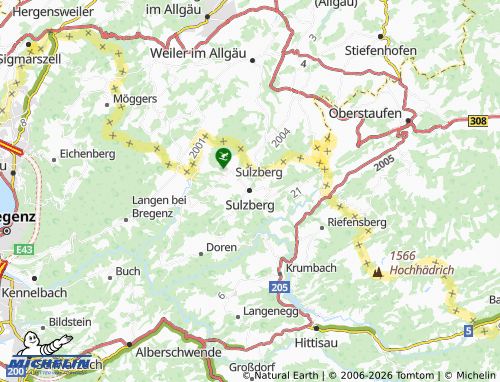 Mapa MICHELIN Sulzberg - ViaMichelin