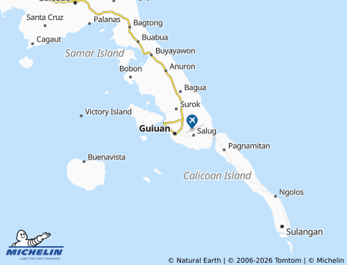MICHELIN Poblacion Ward 3 map - ViaMichelin