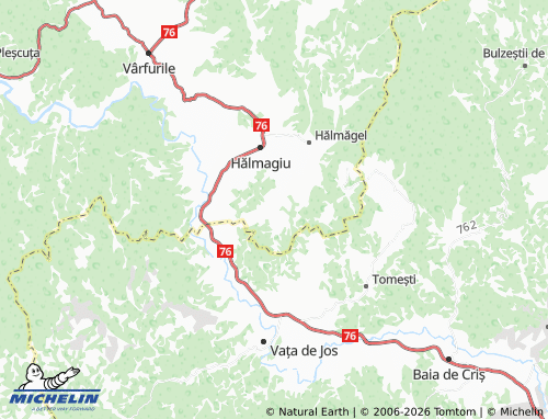 MICHELIN Poienari map - ViaMichelin