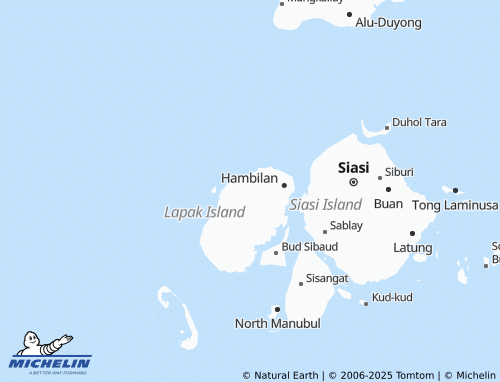 MICHELIN Baligtang map - ViaMichelin