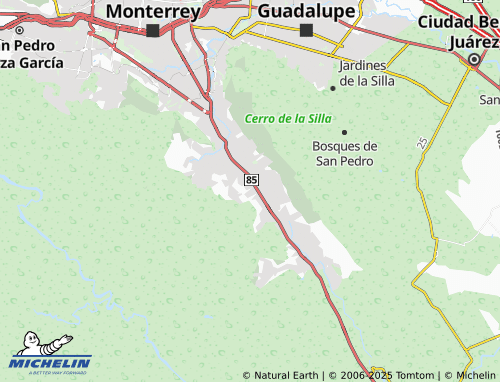 MICHELIN La Toscana Residencial map - ViaMichelin