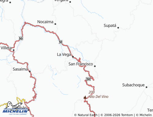 Kaart MICHELIN Centro 1 - ViaMichelin