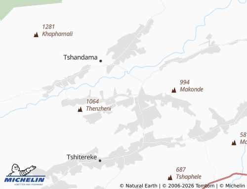 MICHELIN-Landkarte Tshitakani - ViaMichelin