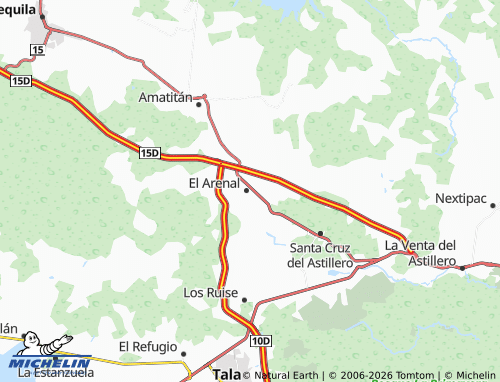 MICHELIN-Landkarte San José - ViaMichelin