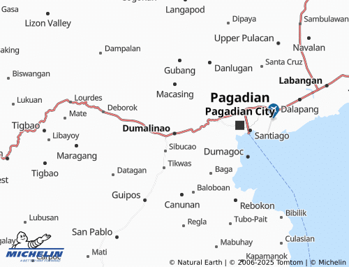 MICHELIN Dulimano map - ViaMichelin