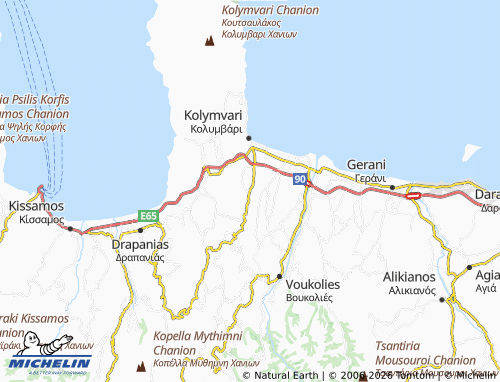 Carte MICHELIN Spilia - ViaMichelin