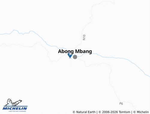 MICHELIN Abong Mbang map - ViaMichelin