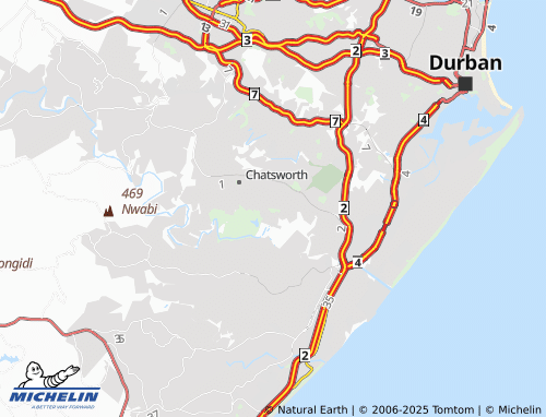 MICHELIN Silverglen map - ViaMichelin
