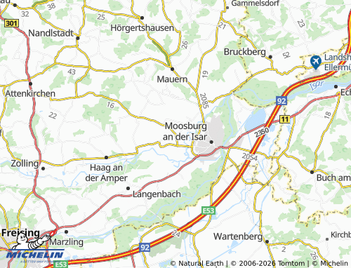 Mappa MICHELIN Niederambach - ViaMichelin