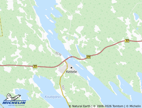 MICHELIN Hemminki map - ViaMichelin