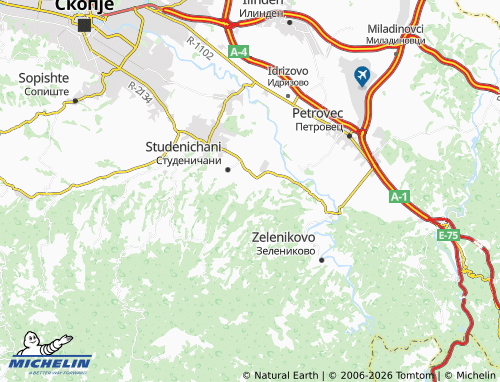 Mapa MICHELIN Morani - ViaMichelin
