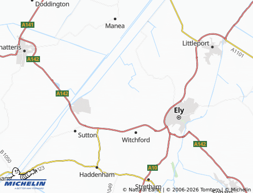 Carte MICHELIN Coveney - ViaMichelin