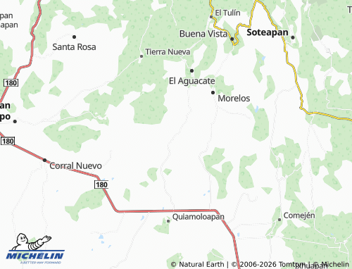 Mappa MICHELIN Cerro de Castro - ViaMichelin