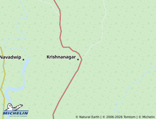 Mapa MICHELIN Krishnanagar - ViaMichelin