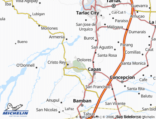 MICHELIN Lawy map - ViaMichelin