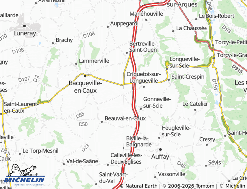 Mappa MICHELIN Belmesnil - ViaMichelin