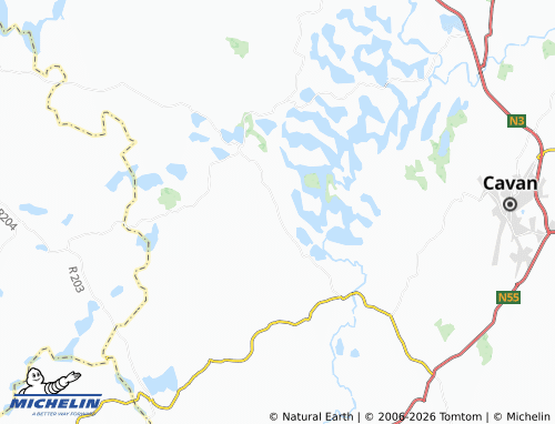 Mapa MICHELIN Derrynacross - ViaMichelin