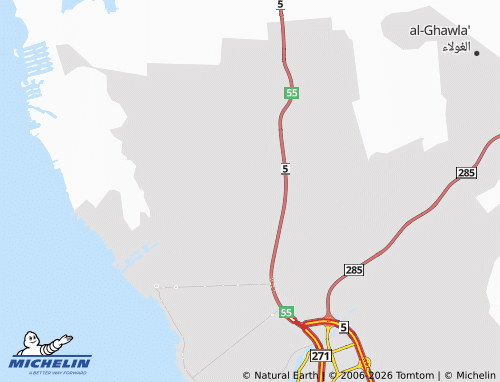 MICHELIN-Landkarte Hukoumi - ViaMichelin