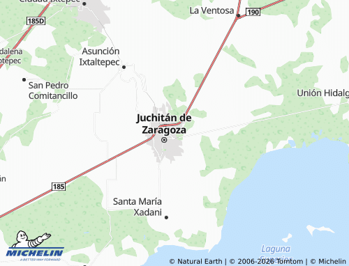 Mapa MICHELIN Infonavit Zapandu - ViaMichelin