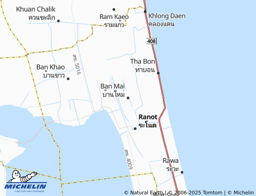 MICHELIN Ban Mai map - ViaMichelin