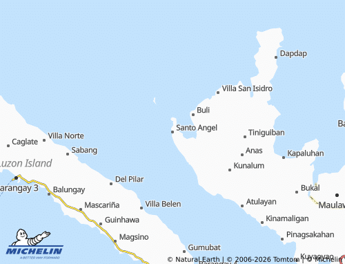 MICHELIN Santo Angel map - ViaMichelin