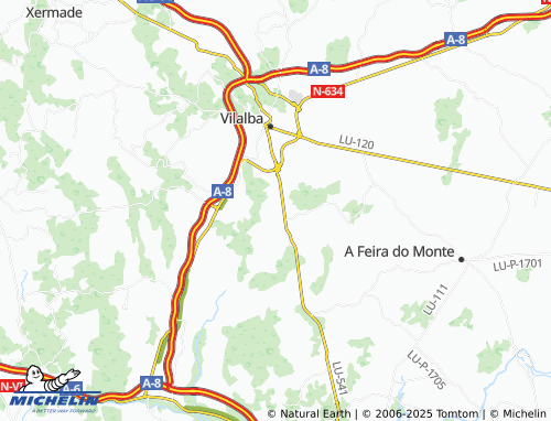 Mappa MICHELIN Noche (San Martiño) - ViaMichelin