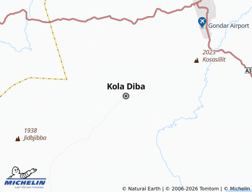 Mappa MICHELIN Kola Diba - ViaMichelin