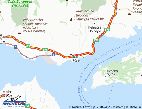 Mapa MICHELIN Raches - ViaMichelin