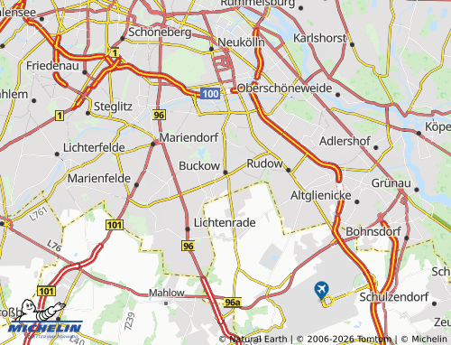 Mappa MICHELIN Buckow - ViaMichelin