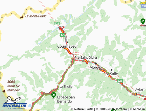 Mapa MICHELIN Champex - ViaMichelin