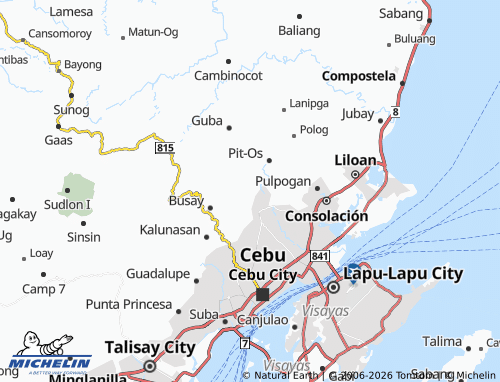 Mappa MICHELIN San Jose - ViaMichelin