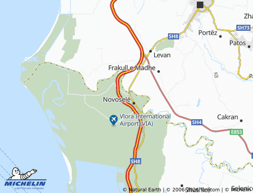 MICHELIN Fitore map - ViaMichelin