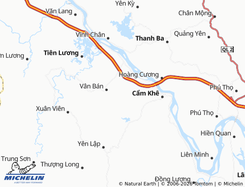 MICHELIN Cấp Dẫn map - ViaMichelin