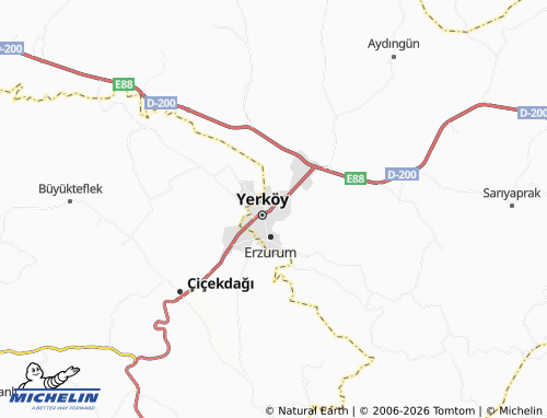 MICHELIN Hüyük map - ViaMichelin