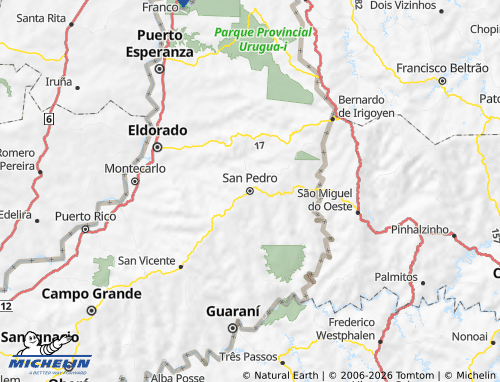 Mapa MICHELIN San Pedro - ViaMichelin