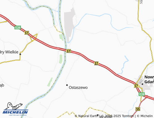 Mappa MICHELIN Nowa Kościelnica - ViaMichelin