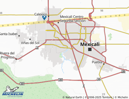 MICHELIN Xochicalli map - ViaMichelin