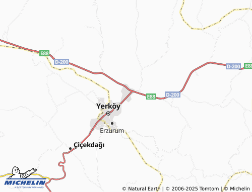 MICHELIN 100. Yıl map - ViaMichelin
