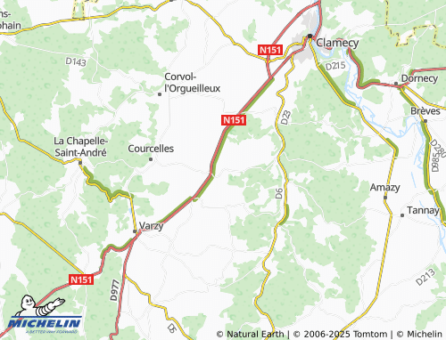 Mapa MICHELIN Le Petit Davion - ViaMichelin