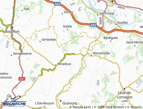 Mapa MICHELIN Flamarens - ViaMichelin