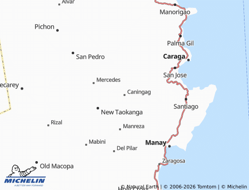 MICHELIN Caningag map - ViaMichelin