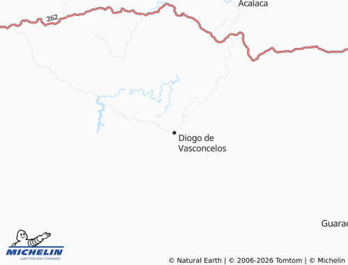 Carte MICHELIN Diogo de Vasconcelos - ViaMichelin