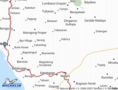 Kaart MICHELIN Calumbog - ViaMichelin