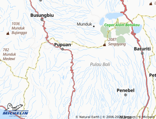 Mapa MICHELIN Batungsel - ViaMichelin