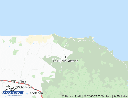 Mapa MICHELIN San Juan de La Gloria - ViaMichelin