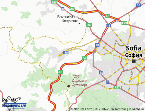 Carte MICHELIN Ivanyane - ViaMichelin