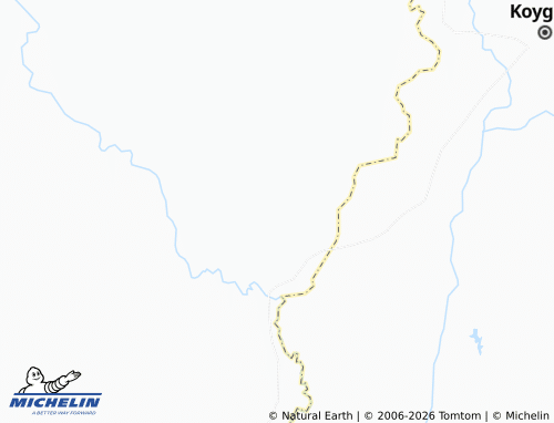 Carte MICHELIN Kodey - ViaMichelin